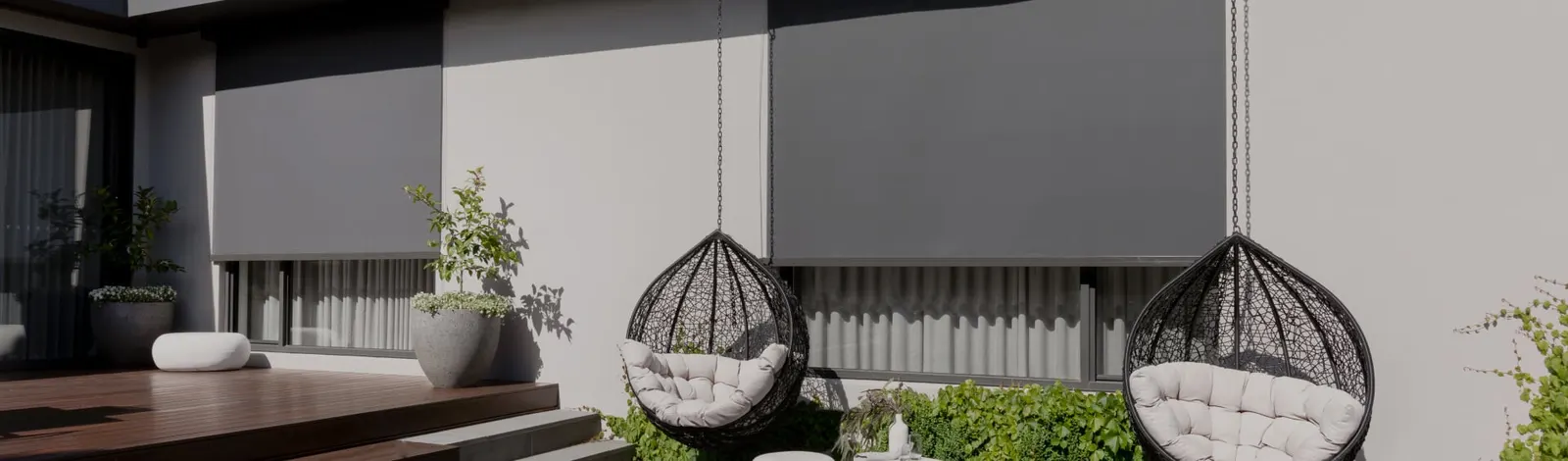 Stylish awning installation on a Melbourne home