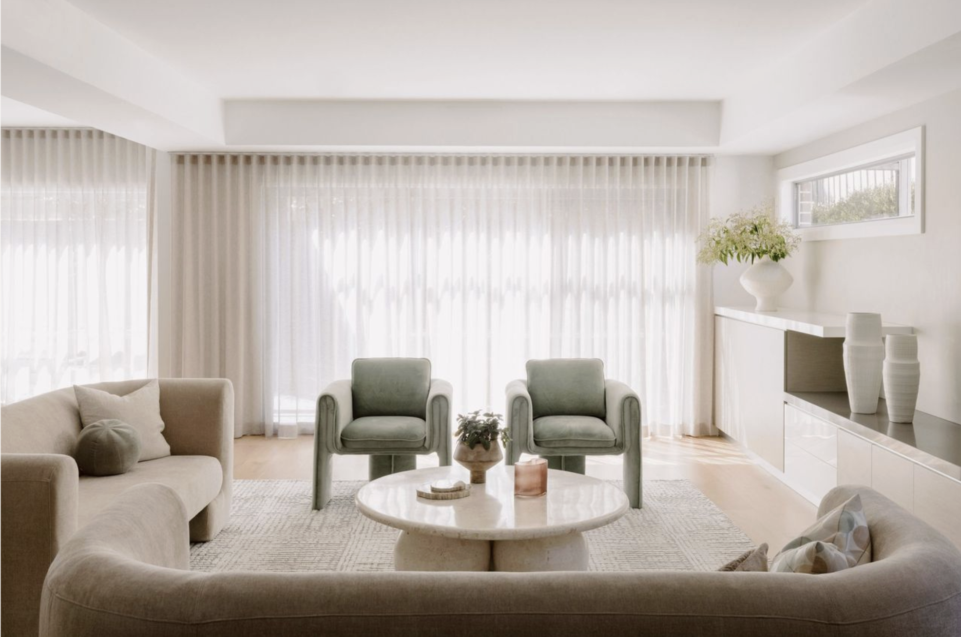 Sheer Blinds for Enhancing Natural Light