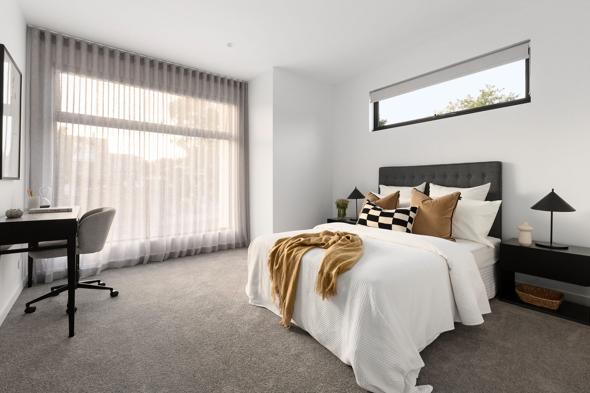 Designer window treatment combination β Dickens Street