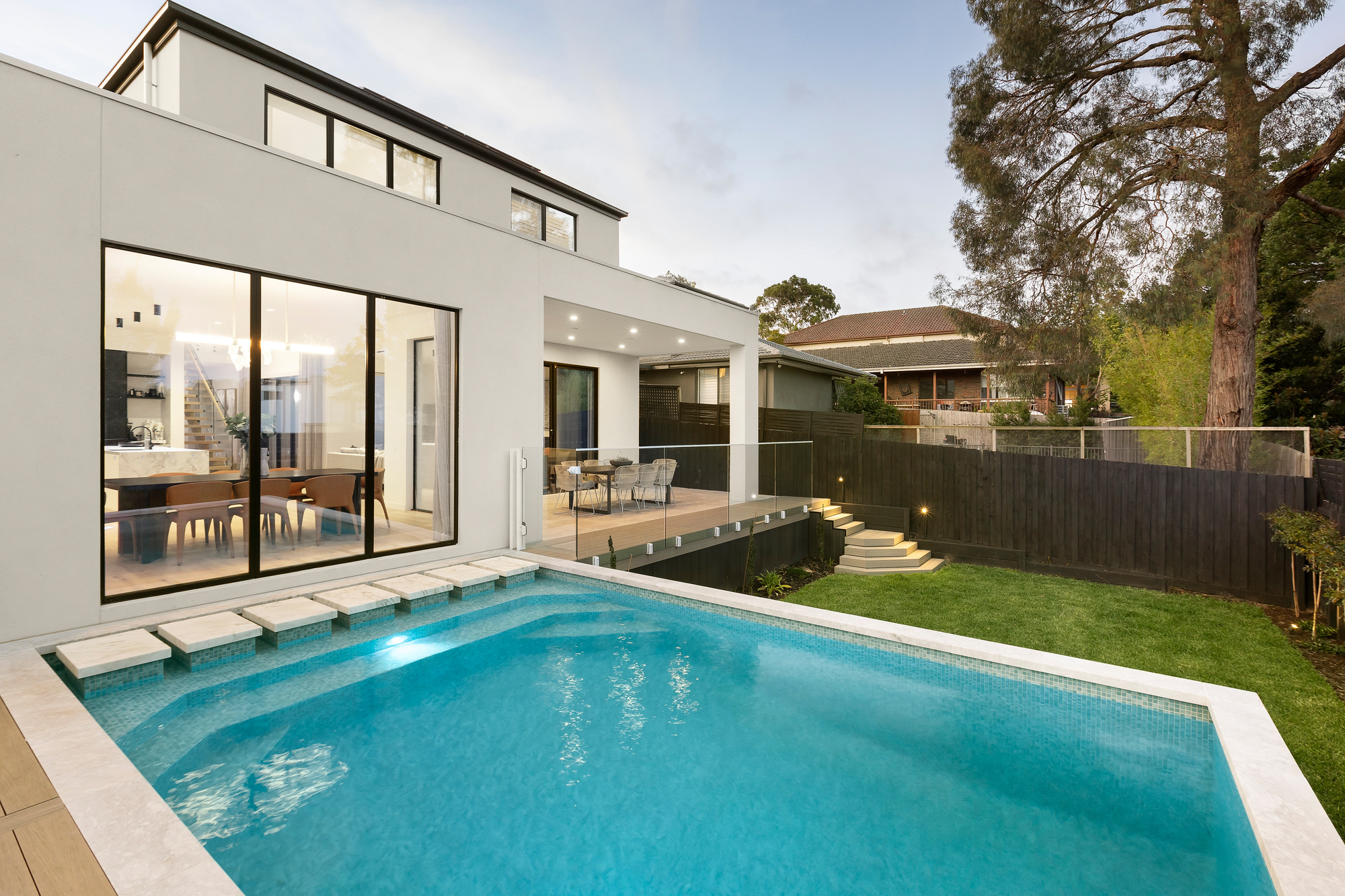 Glen Iris — custom Thomas Archer home exterior detail