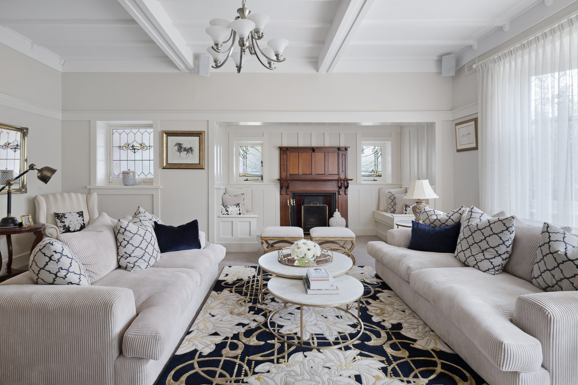 Malvern VIC — Edwardian home renovation by Tiptop Blinds